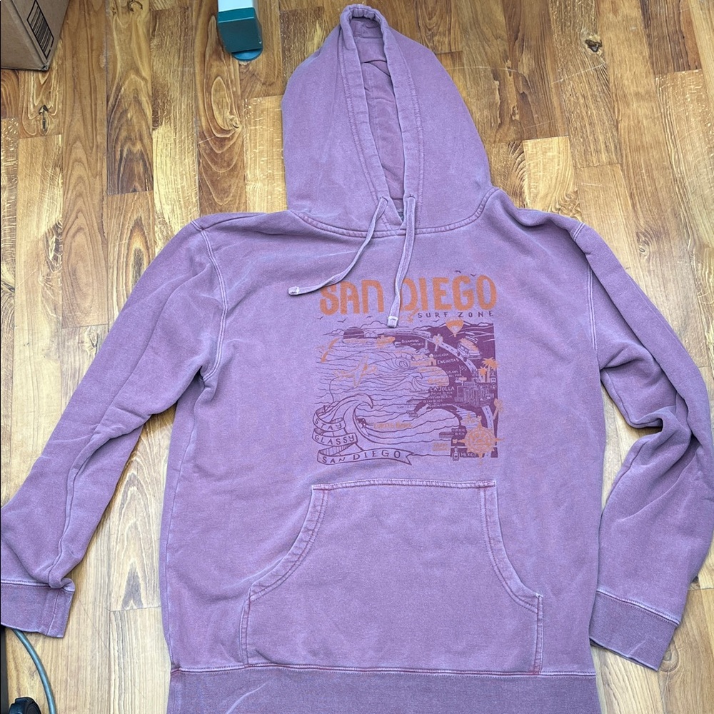 San Diego surf zone Sun Diego hoodie
